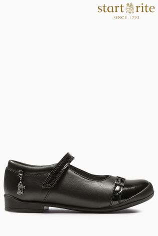 Black Start-Rite Purrfect School Shoe